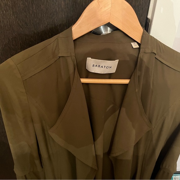 Babaton long green trench - Picture 2 of 2